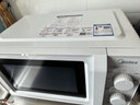 美的微波炉家用小型变频微波 转盘加热 快捷操作简易 内置炉灯预制菜加热 一级能效 M13J 节能省电 【易清洁内胆】 实拍图