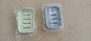 双层香皂盒浴室卫生间沥水肥皂盒创意旅行便携皂托简约肥皂架 简约素色双层肥皂盒-2个混色 实拍图