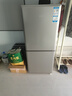 海尔（Haier）「真省电」165L两门小冰箱一级能效风冷无霜黑金净化灰色HC2-165WGHC2E9S9国家补贴 实拍图