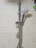九牧（JOMOO）花洒喷头莲蓬头五功能硅胶净垢手持花洒S175015-2B02-1 实拍图