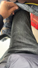 真维斯（Jeanswest）王一博代言牛仔裤男秋冬新款天丝舒适修身直筒高端潮牌休闲裤子男 黑灰+深蓝【天丝厚款组合】 29 码(2尺2) 【建议100-110斤】 实拍图