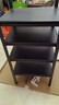 美亿莱 厨房置物架落地不锈碳钢家用微波炉收纳储物架烤箱架子多层 【4层碳钢加厚】长50宽40高103 实拍图