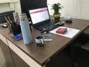 迈亚家具职员办公桌双人四人组合简约现代办公室电脑桌财务桌卡座 1.2黑单人位左侧柜 实拍图