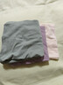 猫人内裤女高腰石墨烯抑菌纯棉裆女士内裤无痕收腹提臀三角裤大码短裤 浅灰+杏色+灰绿+豆粉 4条 XL （建议105-125斤） 实拍图
