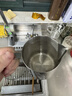 CLITON咖啡拉花杯鹰嘴意式拉花缸 304不锈钢打奶泡杯带刻度打奶缸350ml  实拍图