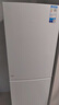 美的（Midea）180L+二门冰箱白色租房小型家用电冰箱风冷无霜两门小冰箱不串味租房不占地以旧换新MR-195WE 实拍图