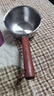 热油小锅泼油锅加厚不锈钢木柄防烫带刻度双倒流口不挂油无涂层 【木柄】爆款300ml 实拍图