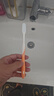 纳美（Namei）纳米软胶抗菌牙刷 洁齿按摩呵护牙龈 成人 3支装 实拍图