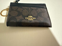 蔻驰（COACH）【品牌直供】女士经典标志便携多卡位卡包深棕色CW870情人节礼物 实拍图