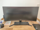华硕VG34VQL3A 34英寸电竞显示器2K WQHD曲面带鱼屏 180Hz高刷 HDR400 125%sRGB广色域HVA屏1ms 实拍图