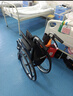 鱼跃 (yuwell)手动轮椅车H062折叠老人轻便免充气铝合金旅行手推代步 实拍图