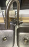京东京造 厨房水龙头 抽拉式洗菜盆龙头 304不锈钢360°旋转冷热水3功能 实拍图