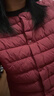 波司登25年秋羽绒服90绒女士修身短款休闲轻薄圆领新年红外套 实拍图