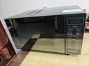 格兰仕（Galanz）变频微波炉烤箱一体机 不锈钢内胆家用25升大容量一级能效平板式光波炉G90F25CSPV-BM1(G0) 实拍图