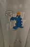 京东京造 儿童雨衣带大书包位男童女童女孩加长全身学生雨披 蓝色3xl 实拍图