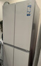 海尔冰箱小红花500升十字四门对开门594mm超薄一级能效双变频BCD-500WGHTD59GPU1以旧换新 实拍图