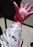 洗碗加绒手套女家用厨房防水防油洗碗刷碗家务清洁洗衣服手套束口 束口加绒手套1双（颜色随机） 实拍图