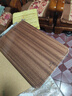 双枪乌金檀木整木菜板 百年龄砧板家用切菜案板抗菌实木菜板45*30*2.5 实拍图