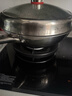 爱仕达（ASD）炒锅无氟涂层纯钛炒菜锅不锈钢家用钛锅防粘燃气电磁炉通用32cmZ1 实拍图