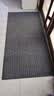 居拾忆 条纹防滑垫加厚进门脚垫厨房地垫吸水防滑耐脏入户门垫蹭脚地毯 灰色七条纹60*90cm 实拍图