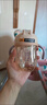 babycare儿童水杯婴儿学饮杯6个月以上宝宝防摔吸管杯防呛夏季水壶PPSU 实拍图