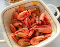 鲜京采熟冻头籽甜虾  净重2斤/盒 90-120只 头籽率90% 年货礼盒款 实拍图