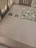 贝易宇航员围栏地上爬爬垫婴儿宝宝爬行垫儿童游戏围栏游乐园 摩卡【围栏+XPE彩虹垫2.5cm】180*200 实拍图