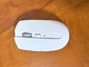 雷柏（Rapoo） M350G中小手无线/蓝牙多模办公鼠标 人体工学轻音设计 舒适便携超长续航笔记本电脑鼠标 白色 实拍图