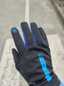 【京东物流】手套男士冬季加绒骑行电动车防滑触屏开车保暖手套女 【掌心防滑 可触屏】男士蓝色 均码 1双 掌围女17-21男18-23cm 实拍图