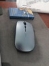 英菲克（INPHIC）M1无线鼠标可充电办公蓝牙三模电量显示静音便携适用于惠普华硕苹果IPAD笔记本电脑无限轻音 【无线-2.4G电量显示增强版】Ty-C充电金属灰 实拍图
