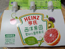 亨氏（Heinz）西洋果园果汁泥78g*3袋婴幼儿宝宝水果泥辅食猕猴桃西梅泥 实拍图
