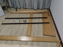 洛亚妮【24H云仓闪发】实木床100％纯实木1.5米单人床原木风主卧双人床 原木床+5cm床垫 1.8米*2米 实拍图