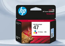 惠普（HP）47原装大印量彩色墨盒 适用hp 4825/4826打印机 实拍图