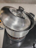 美的（Midea）蒸锅不锈钢三层蒸煮两用汤锅蒸鱼馒头包子家用蒸笼锅年会礼品 实拍图