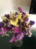 爱满云南勿忘我干花鲜花摆件客厅装饰真花插花满天星花束节日生日搭配 紫浅紫粉勿+黄水晶+草 约30支 实拍图