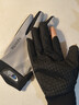 杨饰公子手套男冬季保暖骑行手套触屏防滑骑车摩托车户外防风防寒外卖手套 漏二指灰【春夏薄款】 均码 实拍图