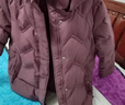 雅鹿奶奶冬装羽绒服女复古盘扣60岁70老人冬季衣服中老年妈妈外套 1890豆沙紫厚款 5XL 推荐160-175斤 实拍图