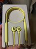 beats Flex 蓝牙无线 入耳式手机耳机  颈挂式耳机 带麦可通话【新年礼物】 柚子黄 实拍图