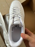 特步情侣男女板鞋小白鞋空军一号冬季革面保暖运动板鞋休闲鞋 实拍图