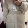 雪中飞2025新款女士中长款抗寒羽绒服防风保暖修身连帽大毛领防寒外套 实拍图