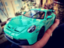 比美高 1:24保时捷911 GT3跑车模型仿真合金车模汽车模型玩具男孩礼物 实拍图
