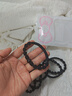 东义严选高弹力豌豆发圈运动健身高马尾发绳耐用皮筋扎头发头绳不伤发头饰 实拍图