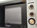 柏翠(petrus)电烤箱家用40L容量搪瓷内胆独立控温热风循环PE3040GLC  实拍图