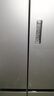 美的（Midea）慧鲜480升双变频一级能效十字四开门双开对开门超薄家用电冰箱风冷大容量政府补贴 BCD-480WSPZM(E) 实拍图