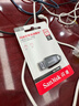 闪迪（SanDisk）64GB USB3.2 U盘 CZ550黑色 读速100MB/s 安全加密 数据恢复 学习办公电脑车载 高速大容量优盘 实拍图