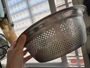 维艾（Newair）不锈钢洗菜盆沥水篮洗米筛淘米盆厨房水果篮家用沥水漏盆套装 实拍图