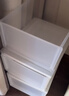 爱丽思（IRIS）【买3免1】爱丽思收纳箱整理箱塑料抽屉式收纳箱储物箱衣服收纳盒 爆*59L BC-500D 白色 实拍图