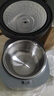 美的（Midea）电饭煲大布丁0涂层电饭锅4升316L母婴级不锈钢内胆3-4人家用多功能无涂层微压智能RE487S品牌官方 实拍图