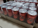 可口可乐（Coca-Cola）零度 Zero 无糖汽水 碳酸饮料 330ml*24摩登罐  实拍图