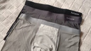 猫人男士内裤男冰丝无痕凉感10A虫草抑菌透气裤衩大码男生平角短裤头 黑色+铂灰+灰蓝 10A抑菌冰丝 3条 XL （建议120斤-140斤） 实拍图